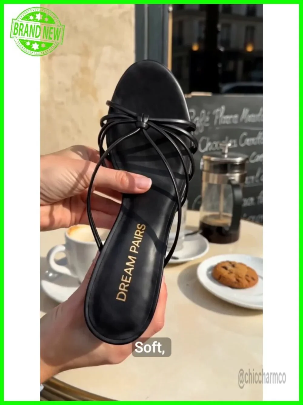 Kitten Heel Strappy Sandals Womens 2.91in Stiletto Mule Open Toe Dress Shoes